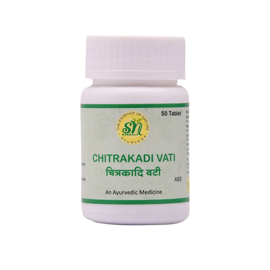 SN Herbals Chitrakadi Vati 