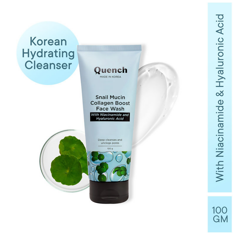 Quench nail Mucin Collagen Boost Face Wash 