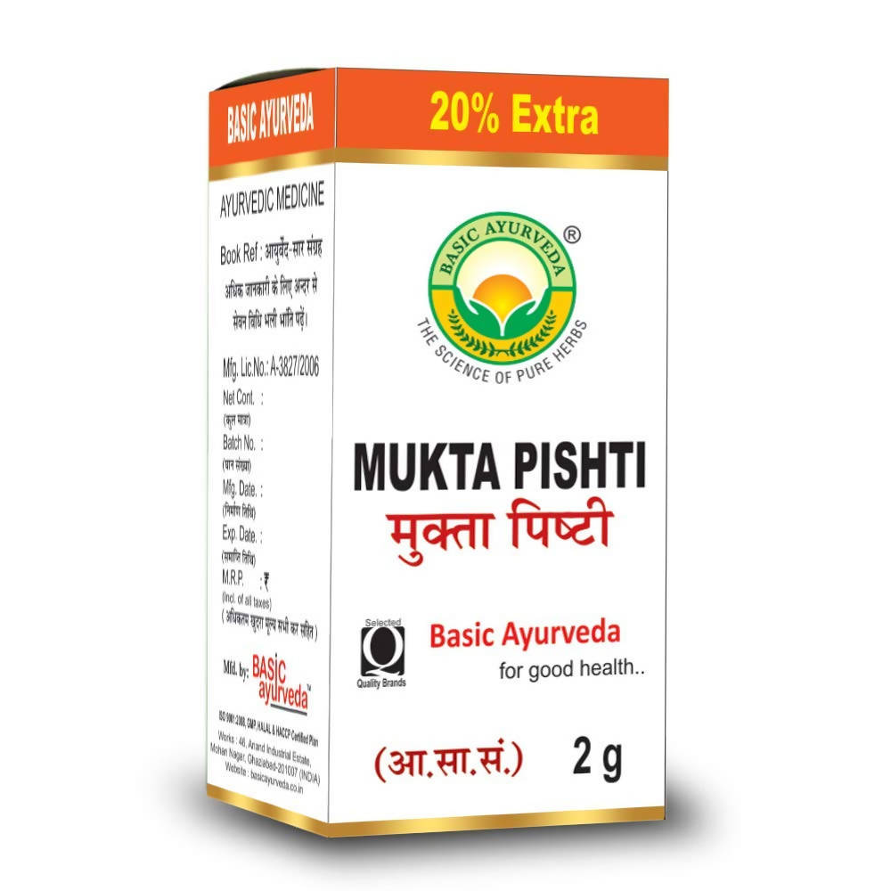 Basic Ayurveda Mukta Pishti 