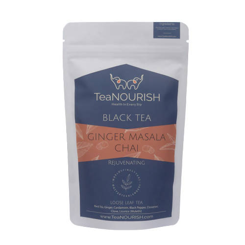 TeaNourish Ginger Masala Black Tea - Grab2buy