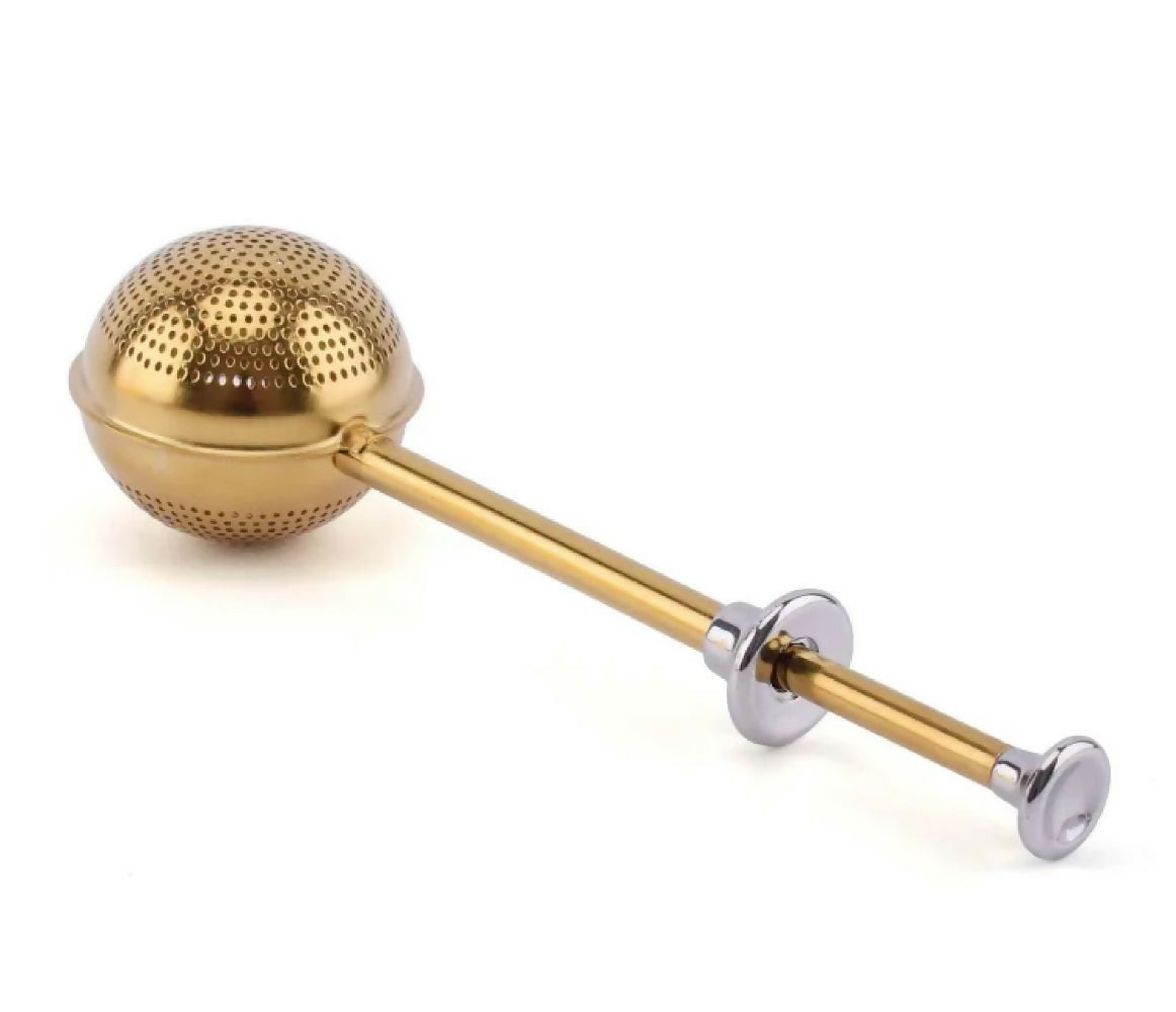 Shuddh Natural Royal Brass Strainer - Loose Leaf Tea | Grab2Buy