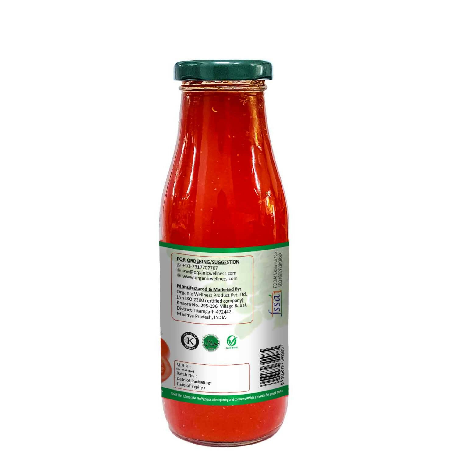 Organic Wellness Moringa Tomato Ketchup 