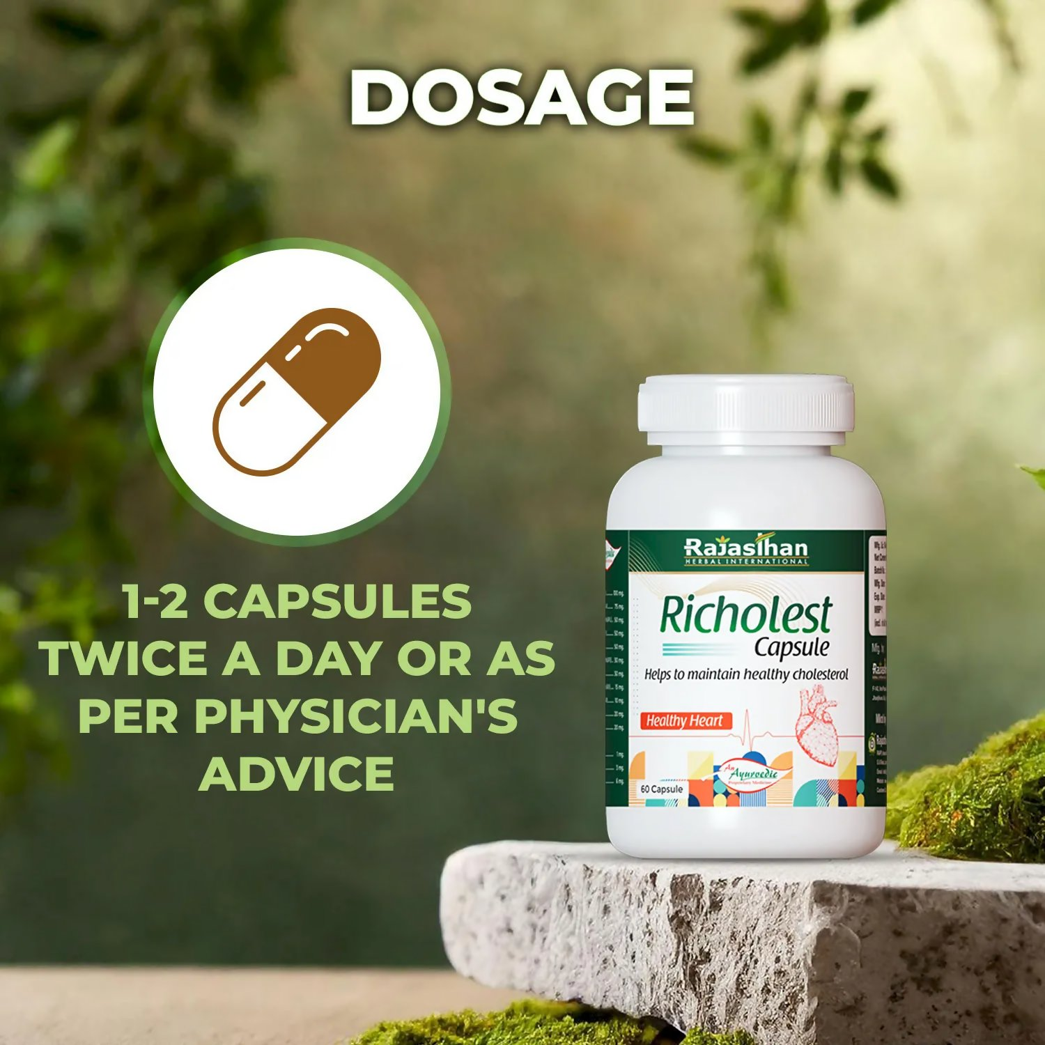 Rajasthan Herbals Richolest Capsules 
