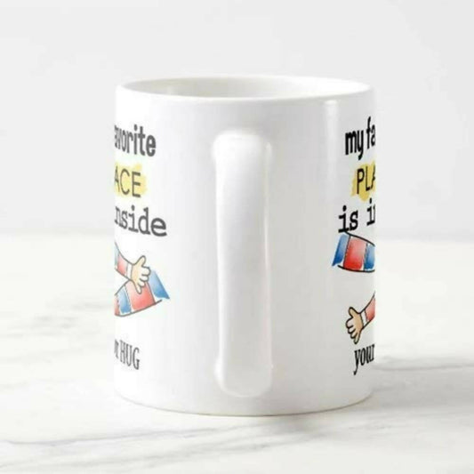 Exciting Lives - Hug Coffee Mug Gifts  Grab2Buy Generic Grab2Buy