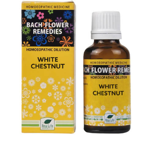 New Life Homeopathy Bach Flower Remedies White Chestnut Dilution 