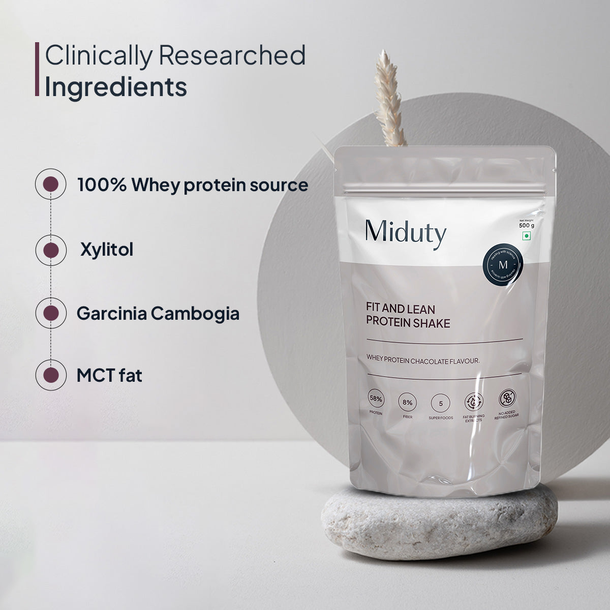 Miduty by Palak Notes Fit & Lean Protein Shake 