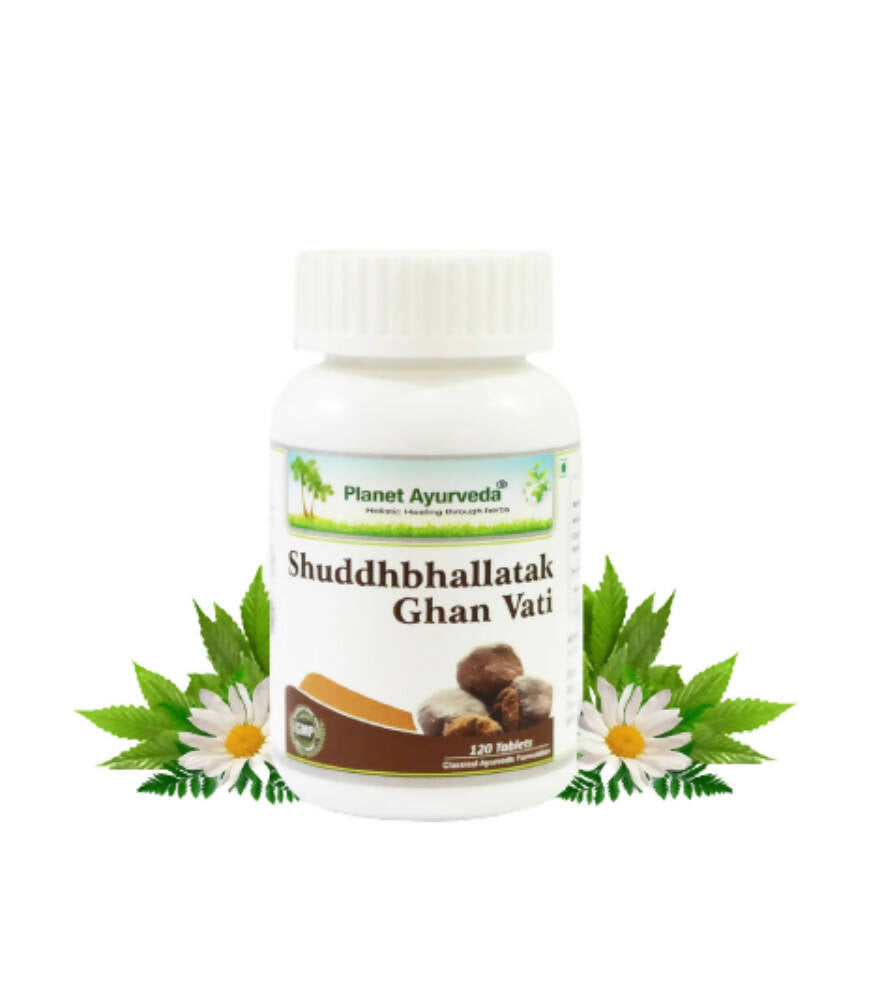 Planet Ayurveda Shuddhbhallatak Ghan Vati 