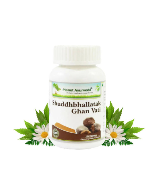 Planet Ayurveda Shuddhbhallatak Ghan Vati 
