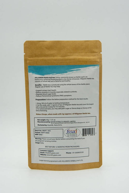 Hillgreen Natural Nettle Leaf Tea (Urtica Tea) - Grab2buy