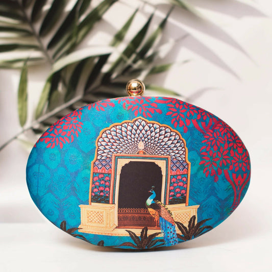 Joban Fashion Printed Mdf Clutch - Multicolor