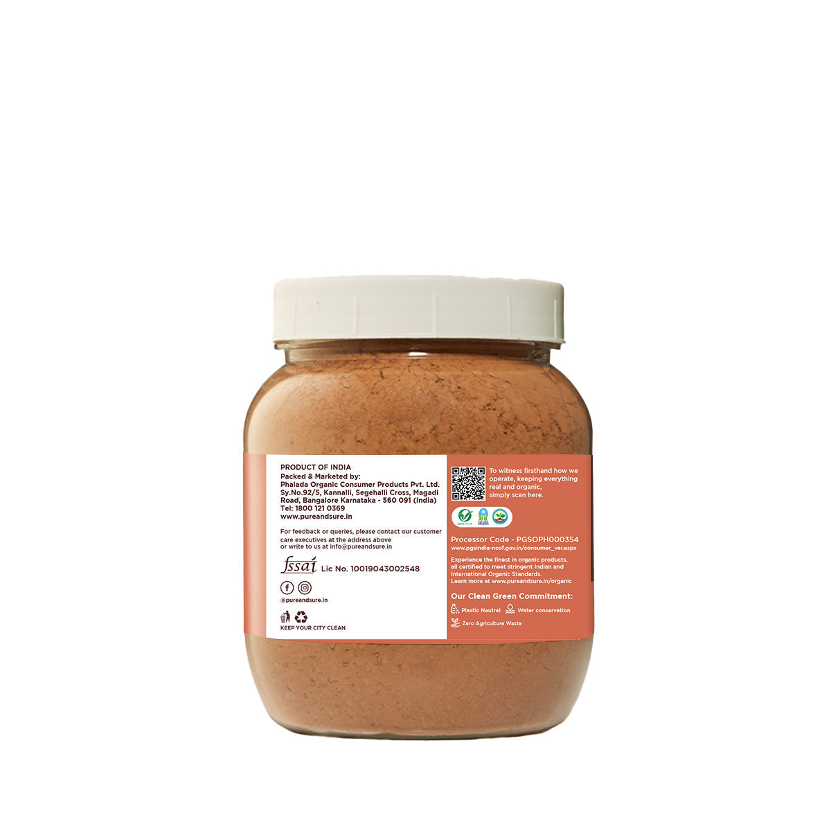 Pure & Sure Organic Cocoa Powder 