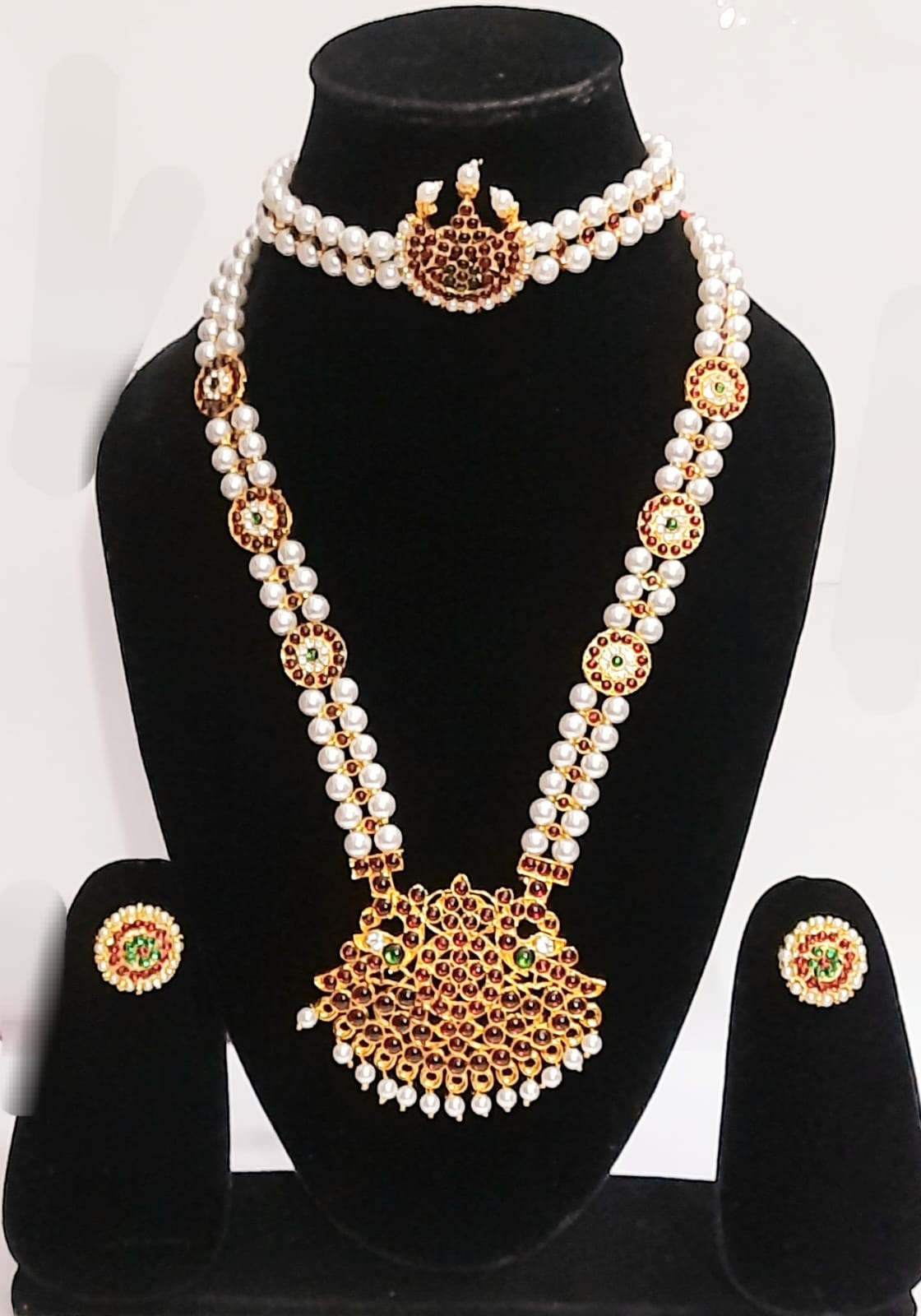 Elite Trading Coin Bharatnatyam Dance Jewellery Set Elite Trade