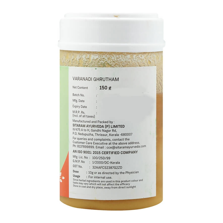 Sitaram Ayurveda Varanadi Ghrutham 