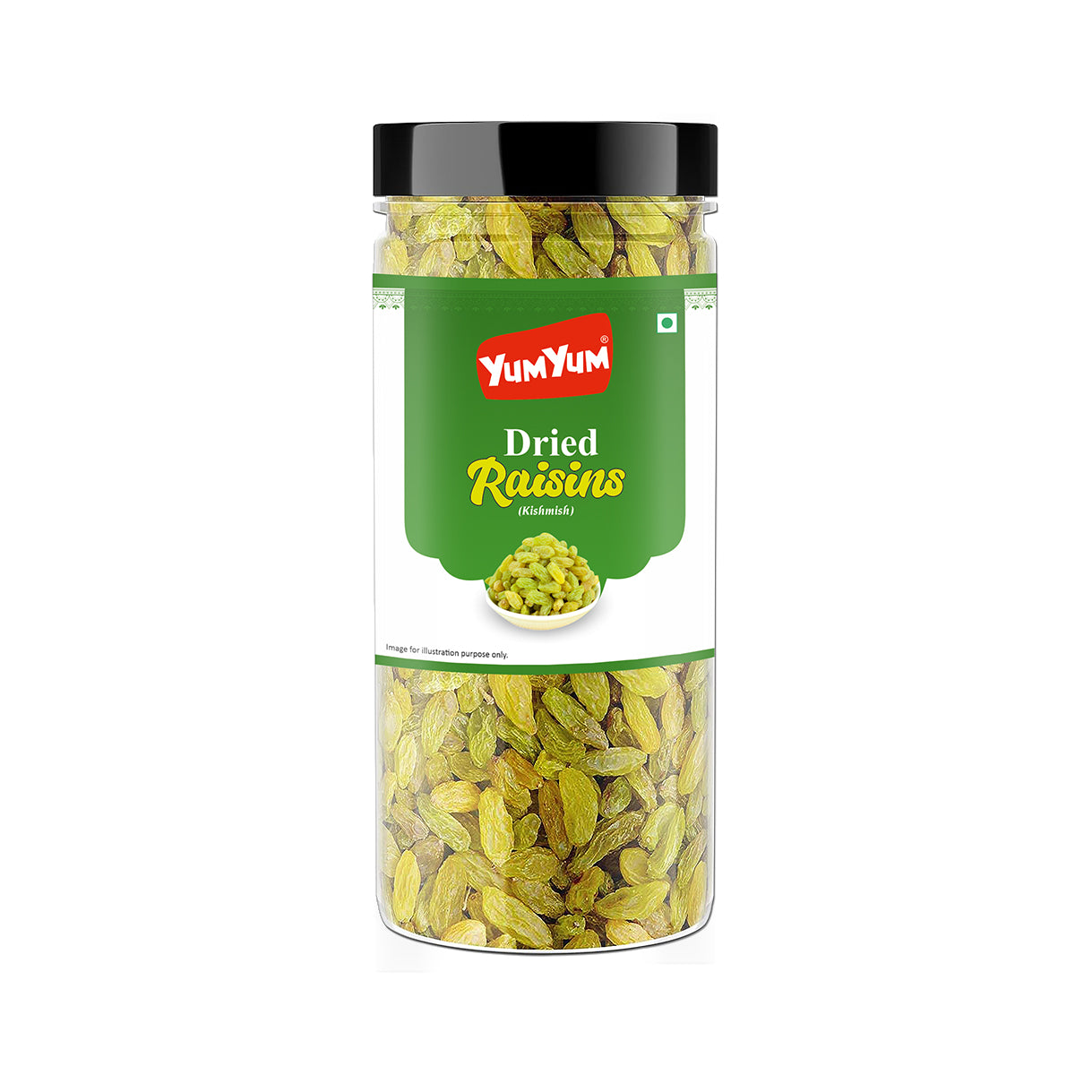 Yum Yum Green Raisins Jar  Grab2Buy Yum Yum Grab2Buy