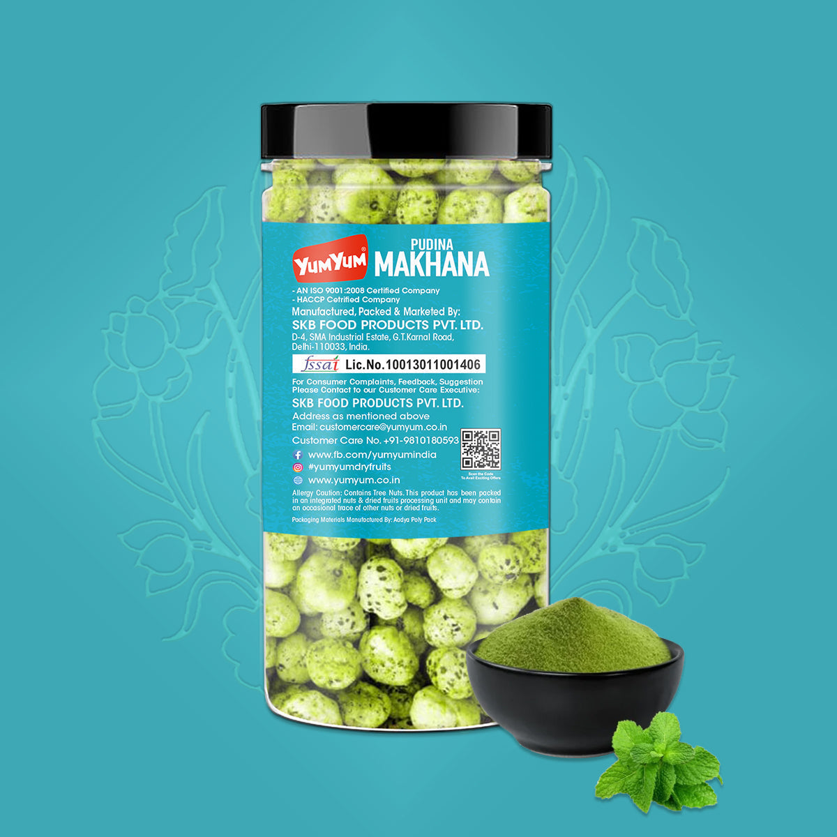 Yum Yum Pudina Makhana Jar  Grab2Buy Yum Yum Grab2Buy