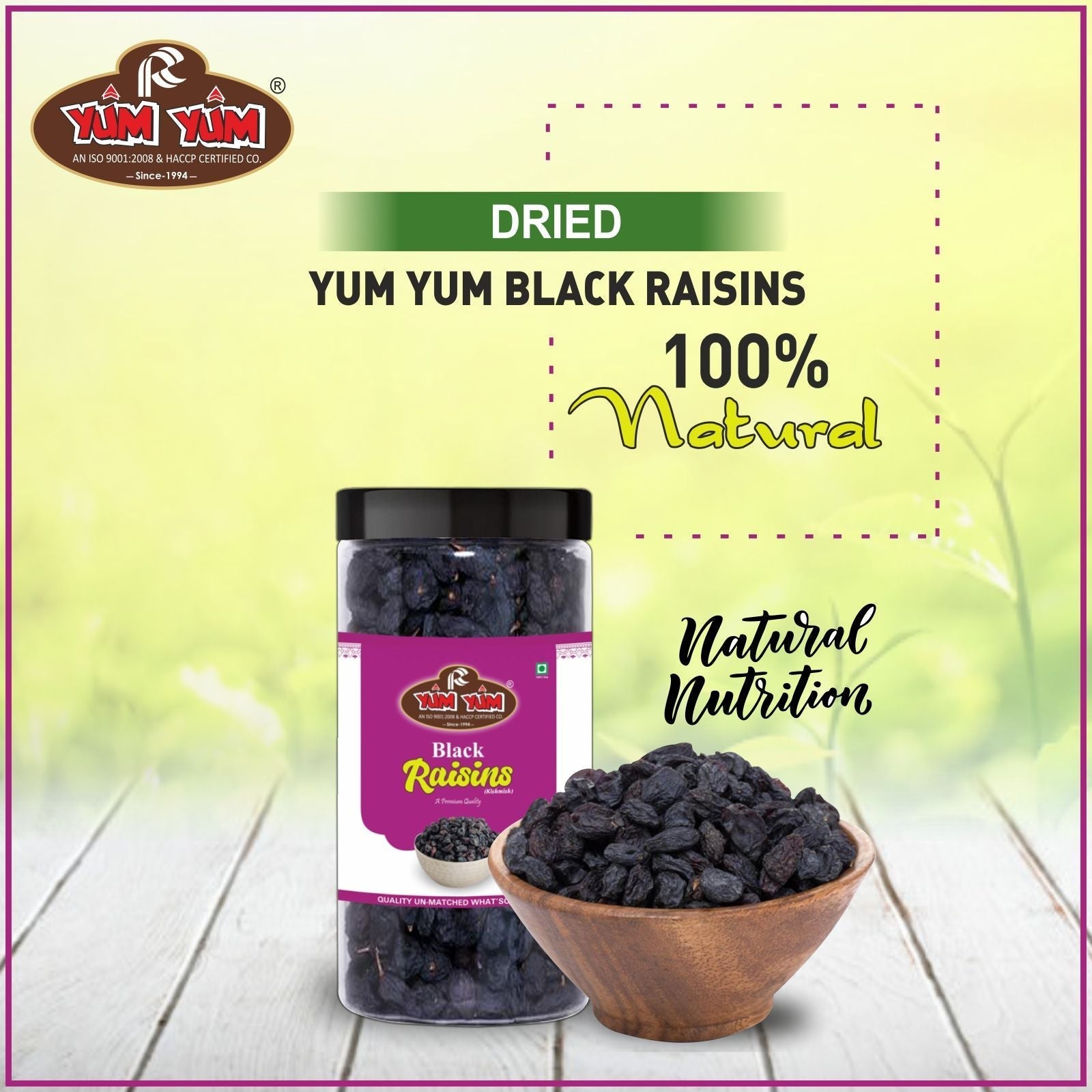Yum Yum Black Raisins Jar  Grab2Buy Yum Yum Grab2Buy
