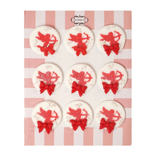 Confect Pack of 6 Valentine Cake & Cupcake Topper 08