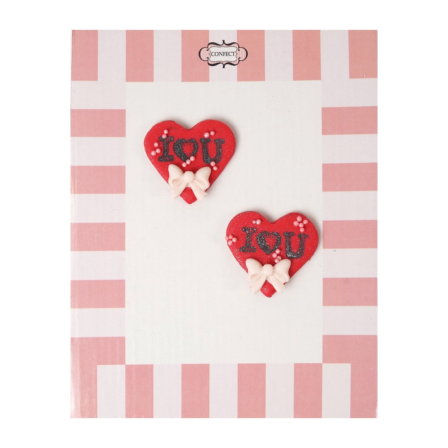 Confect Pack of 6 Valentine Cake & Cupcake Topper 06