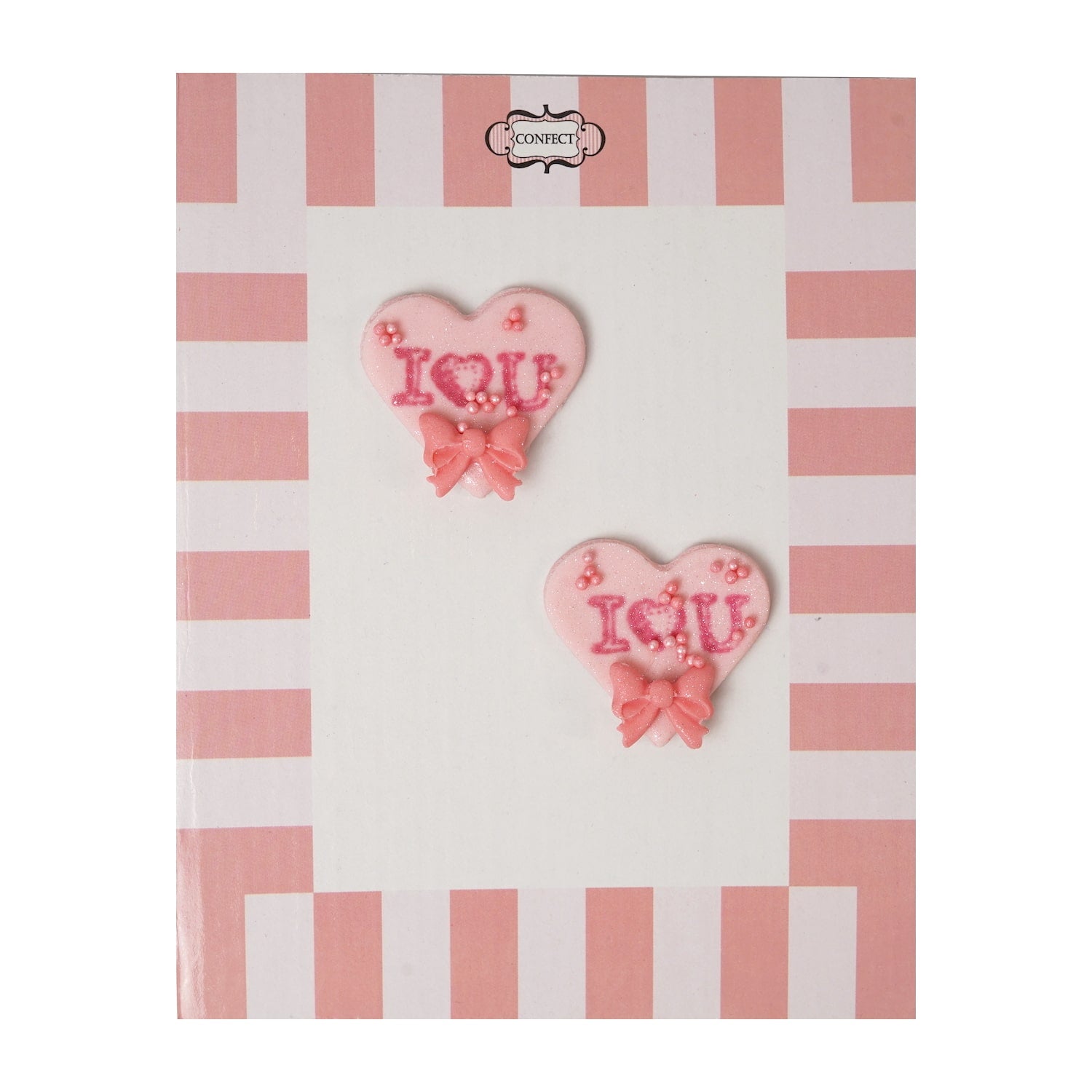 Confect Pack of 6 Valentine Cake & Cupcake Topper 06