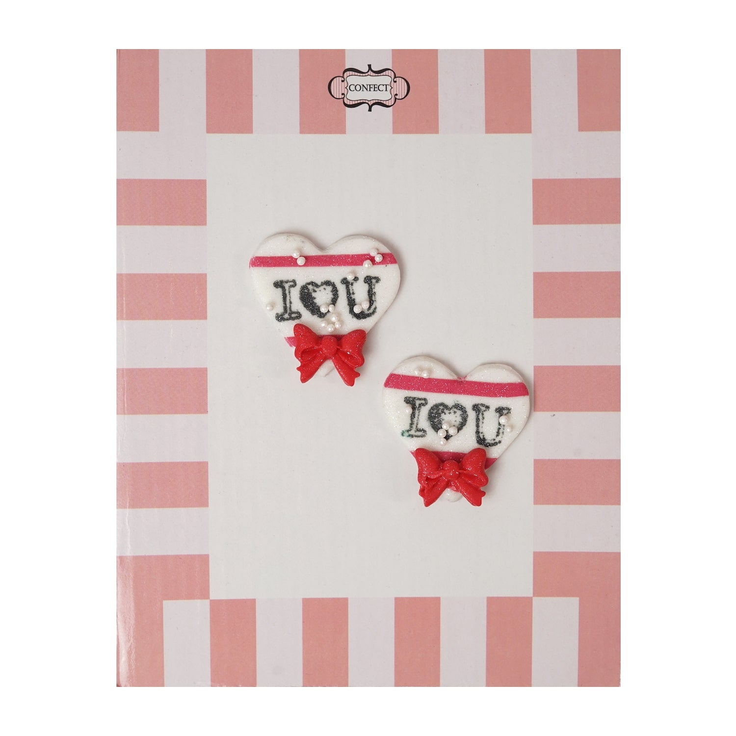Confect Pack of 6 Valentine Cake & Cupcake Topper 06