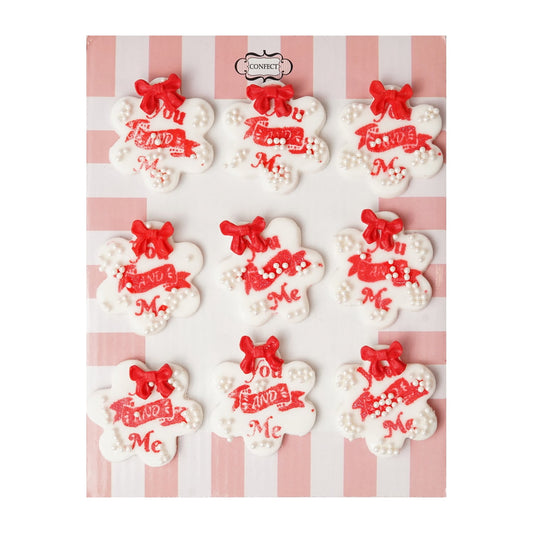 Confect Pack of 6 Valentine Cake & Cupcake Topper 09