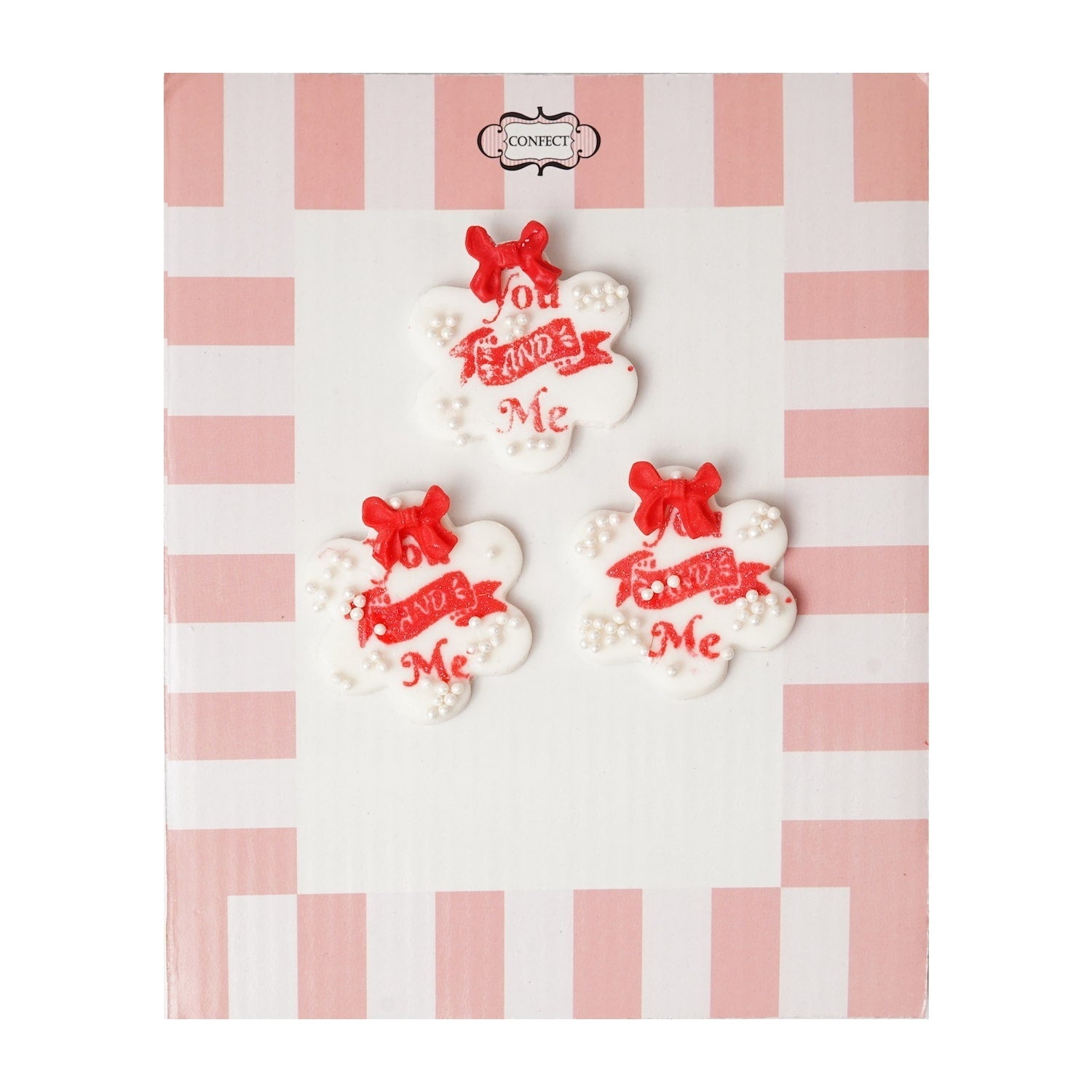 Confect Pack of 6 Valentine Cake & Cupcake Topper 09