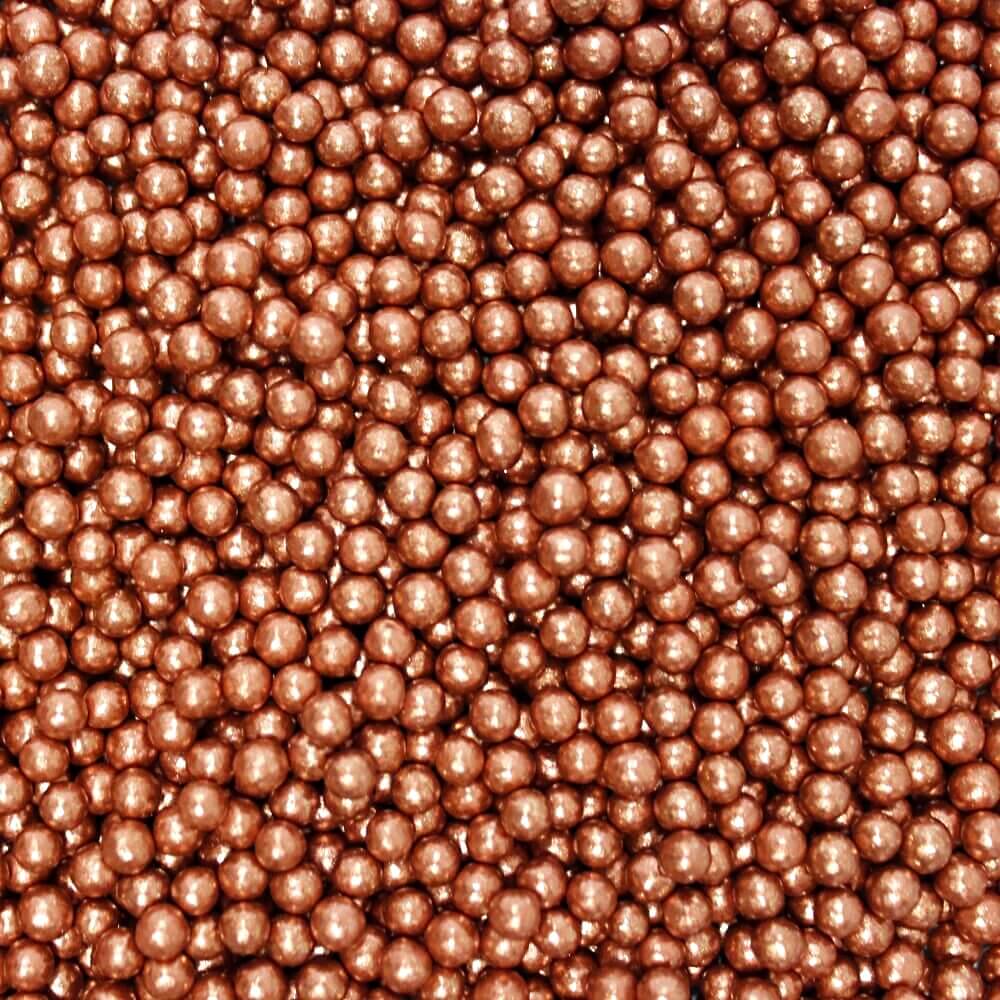 Confect Copper Disco Balls Sprinkles 4 MM