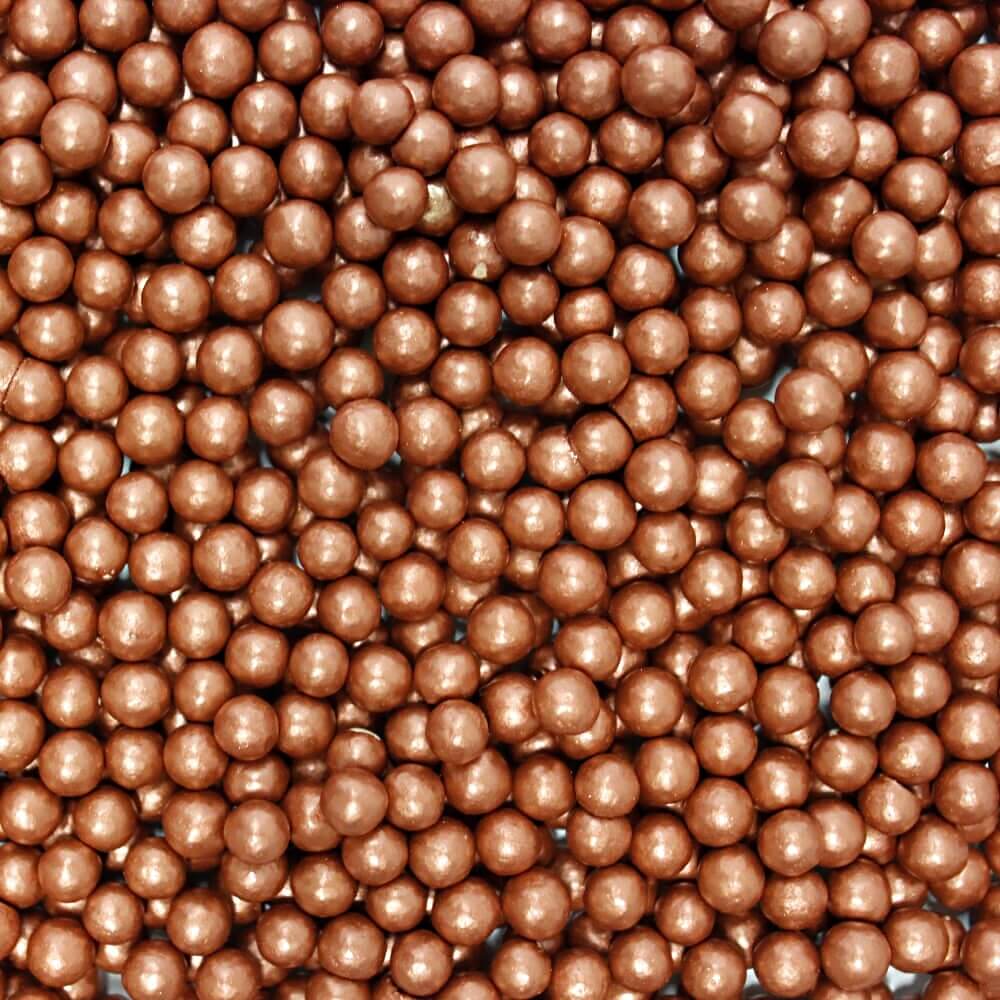 Confect Copper Disco Balls Sprinkles 5 MM