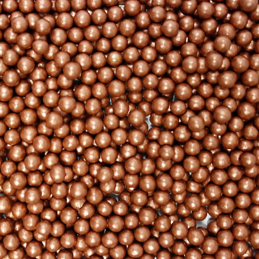 Confect Copper Disco Balls Sprinkles 6 MM