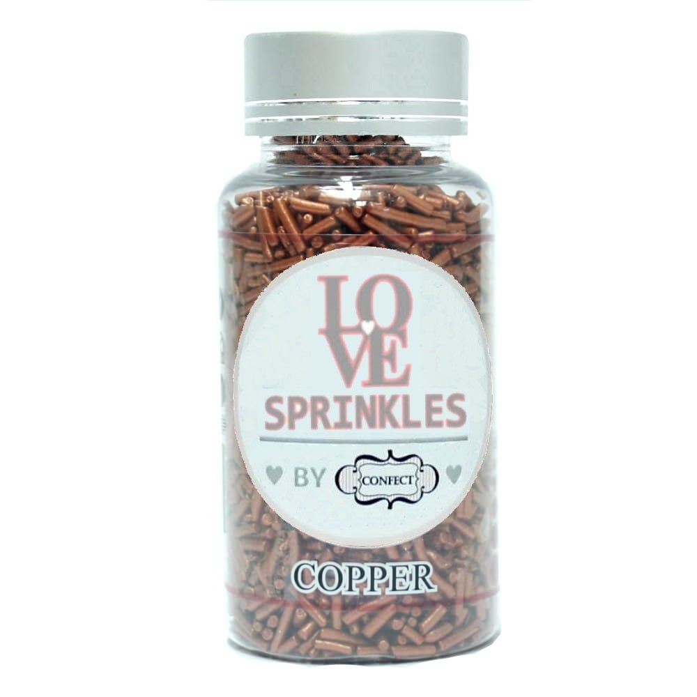 Confect Copper Vermicelli Sprinkles