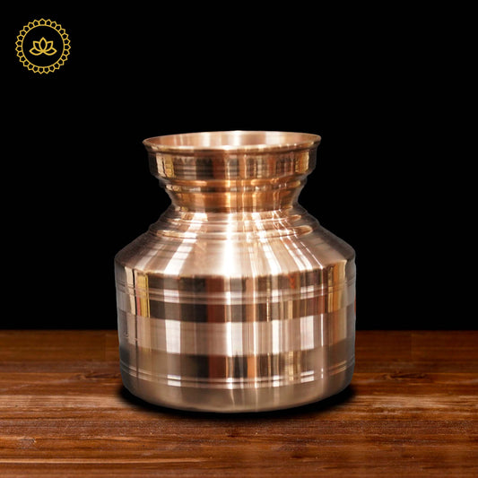 Copper Kalash Kudam: Embrace the Divine Essence of Tradition - Grab2buy