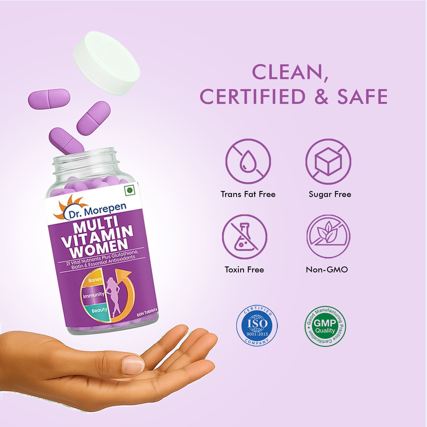 Dr Morpen Multivitamin For Women Tablets 