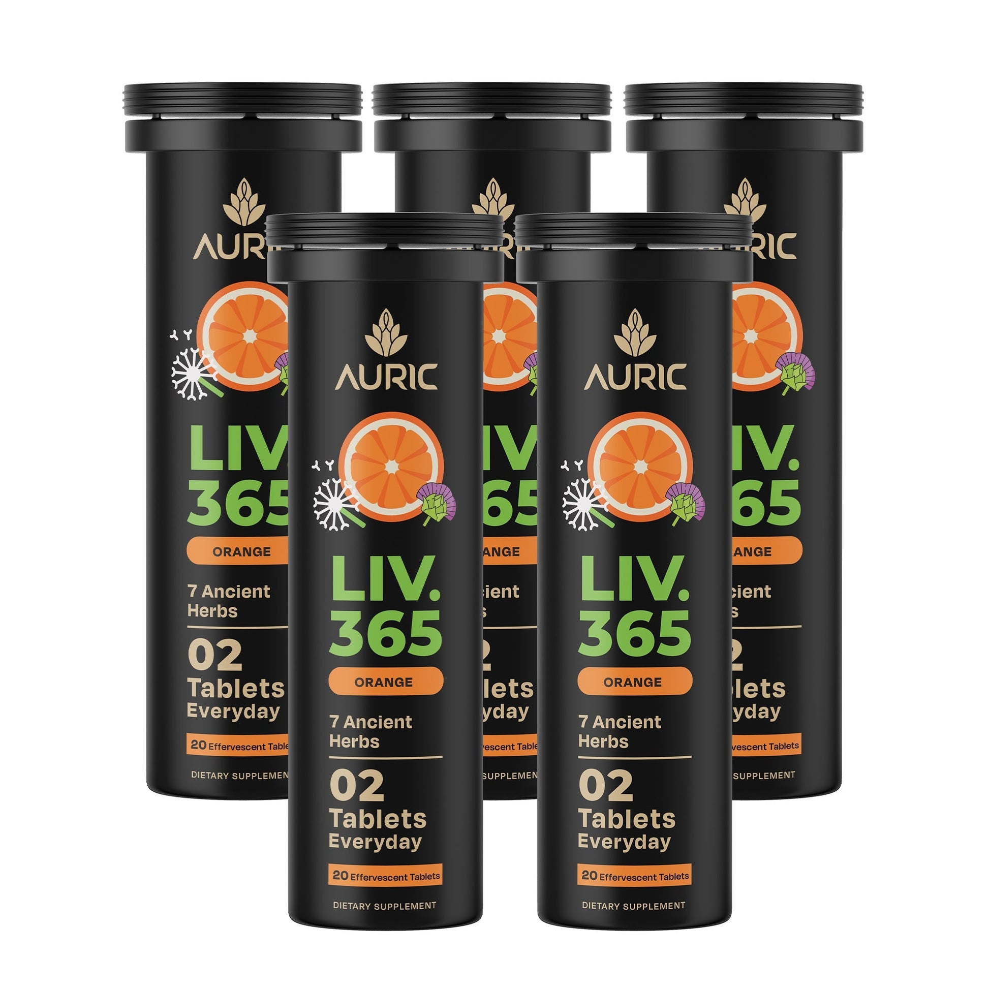 Auric Herbal Liver Support Supplement 