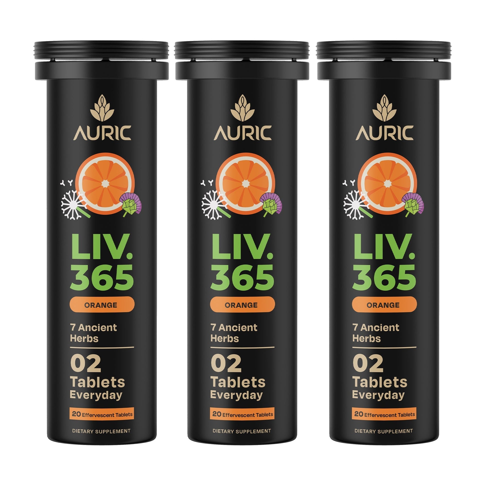 Auric Herbal Liver Support Supplement 