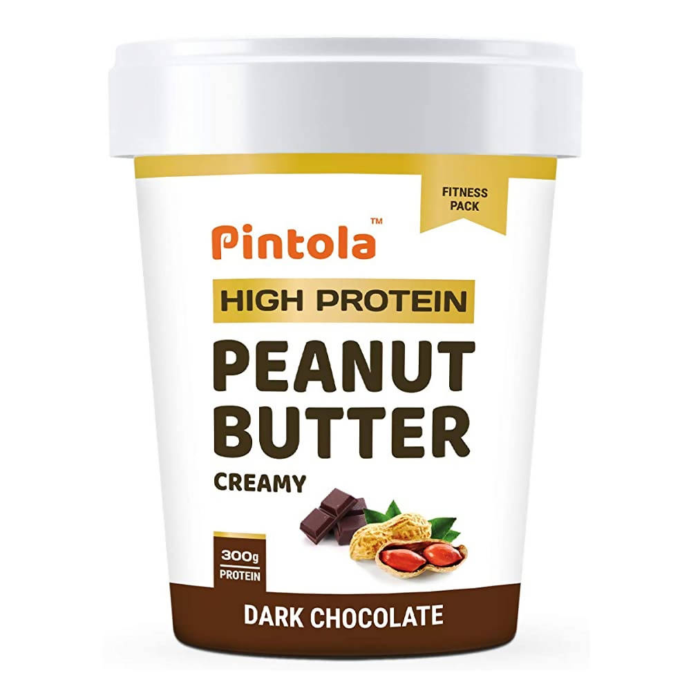 Pintola High Protein Dark Chocolate Creamy Peanut Butter - Grab2buy