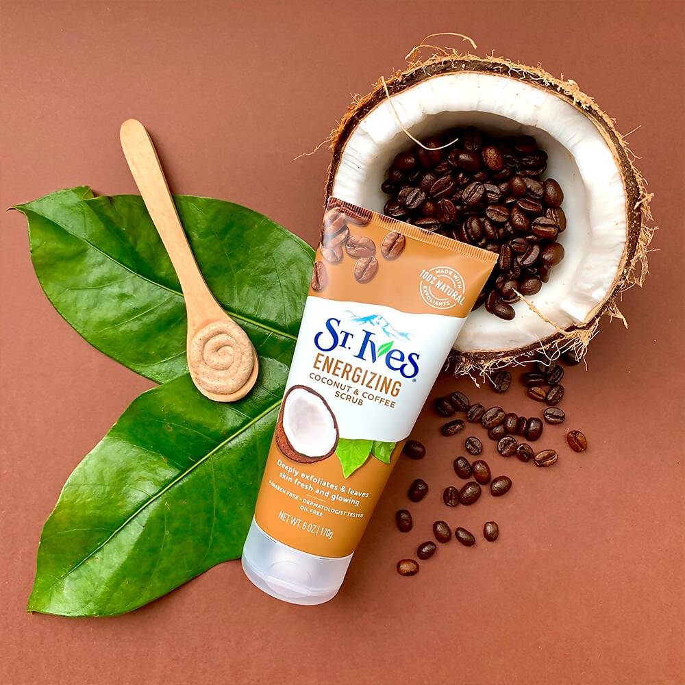 St. Ives Energizing Coconut & Coffee Scrub 