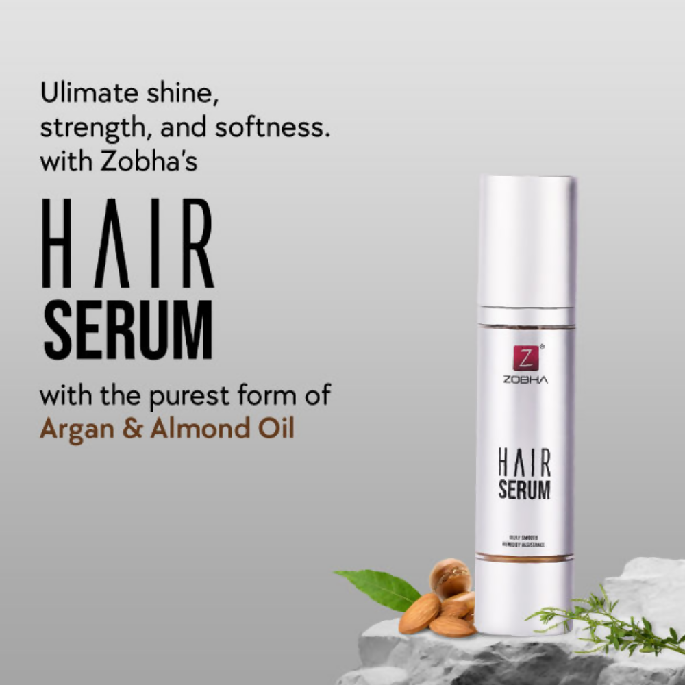 Zobha Argan Oil Hair Serum For Silky Smooth Hair  Grab2Buy Zobha Grab2Buy