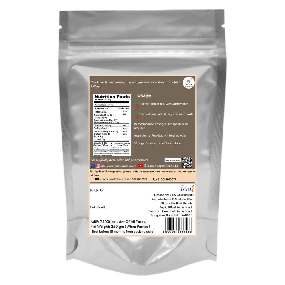 Nxtgen Ayurveda Kaunch Beej Powder 