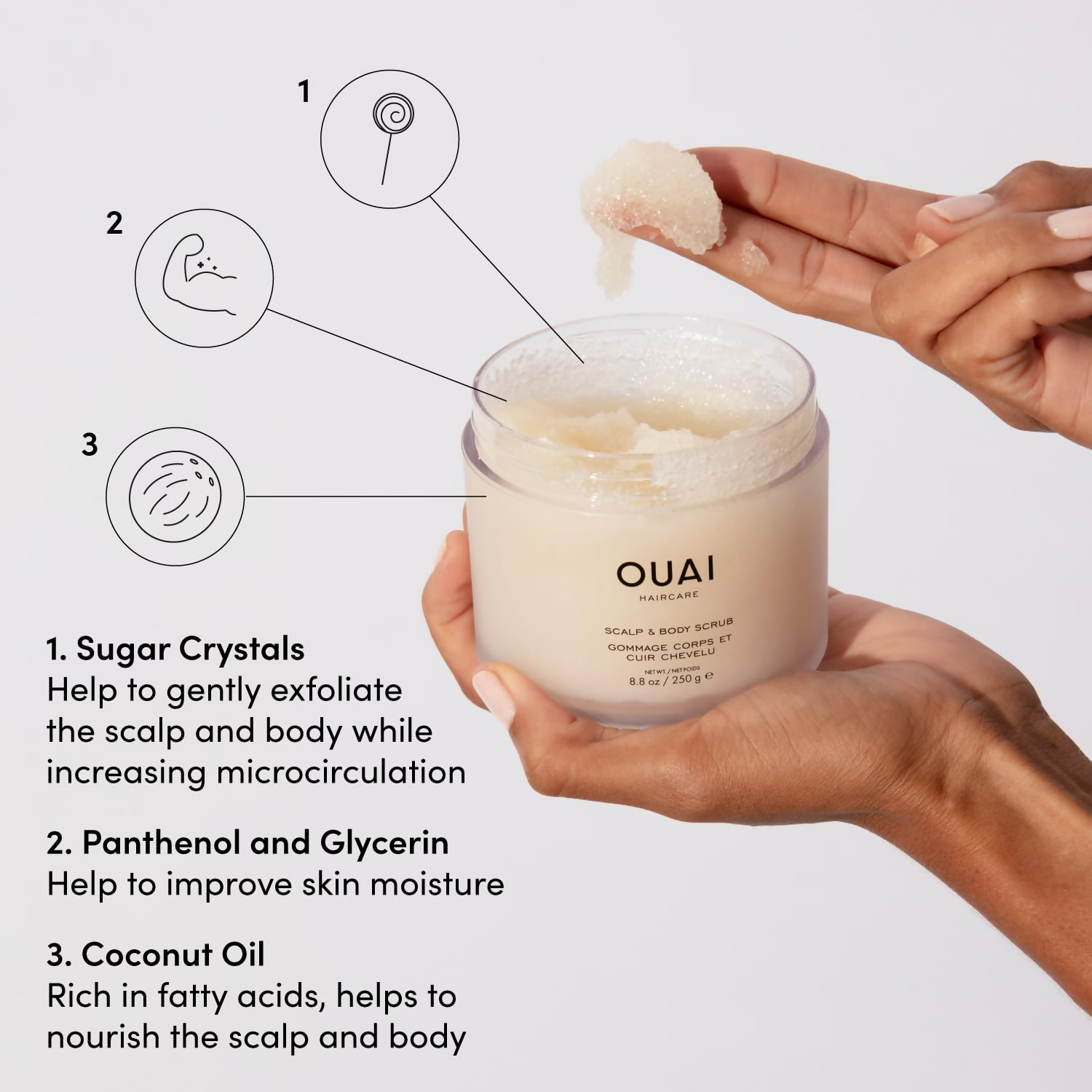 Ouai Scalp & Body Scrub  Grab2Buy Ouai Grab2Buy