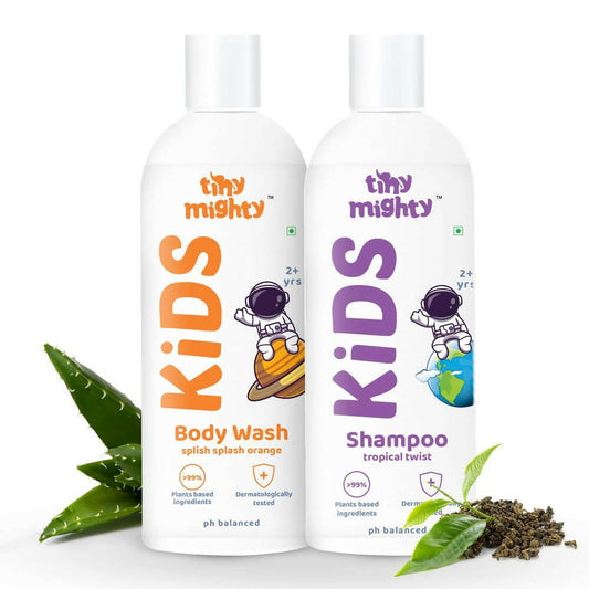 Tiny Mighty Kids Body Wash & Shampoo Combo - Grab2buy