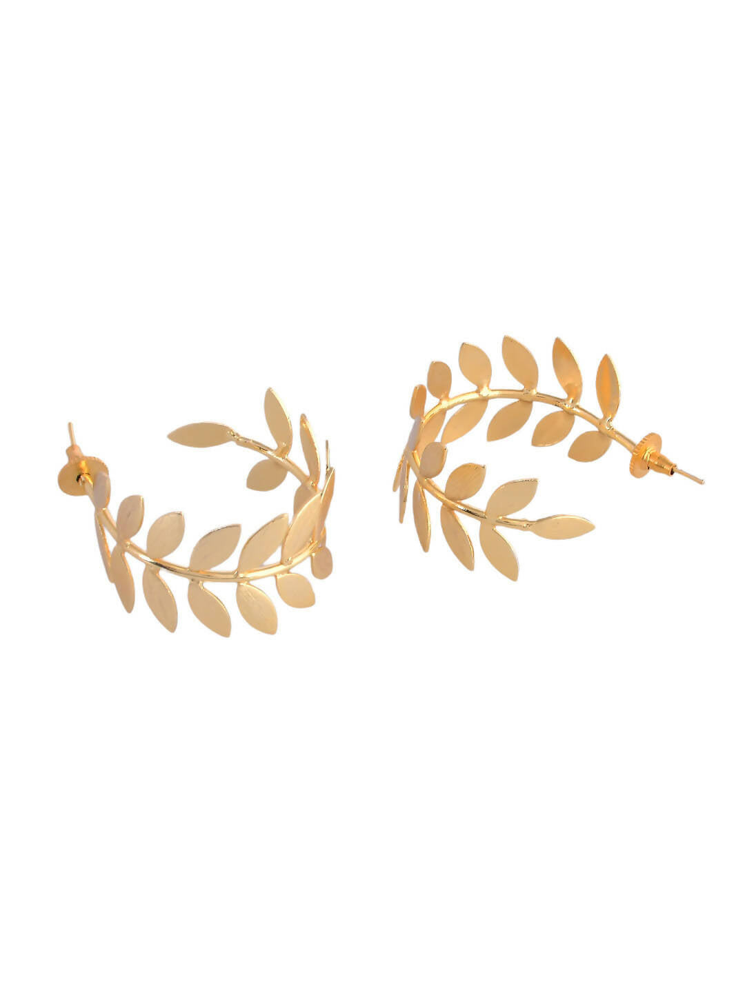 VOJ Women Gold Color stainless steel Earrings  Grab2Buy VOJ Grab2Buy
