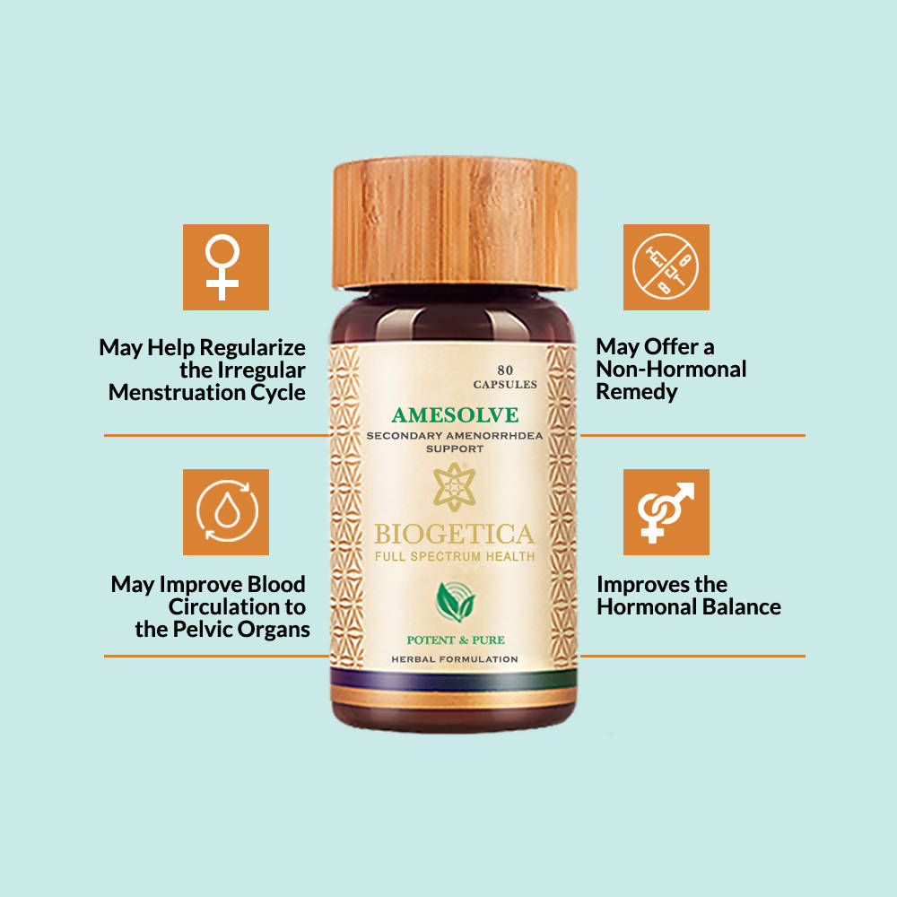Biogetica Amesolve (Regularizing Menstruation Cycle)  Grab2Buy Biogetica Grab2Buy