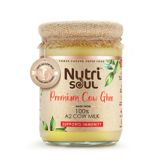 Nutrisoul Premium Cow Ghee | Pure and Natural Desi Ghee | Organic Cow Ghee 