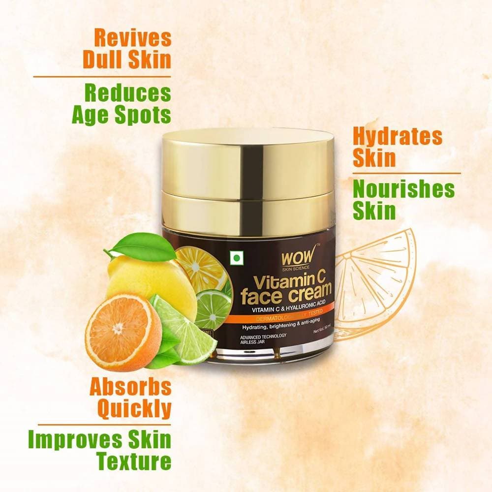Wow Skin Science Vitamin C Face Cream  Grab2Buy Wow Skin Science Grab2Buy