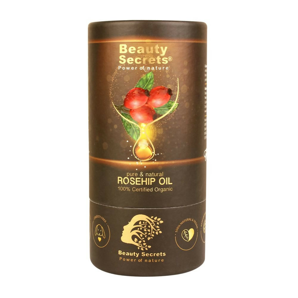 Beauty Secrets Certified Organic Rosehip Oil for Face and Body  Grab2Buy Beauty Secrets Grab2Buy