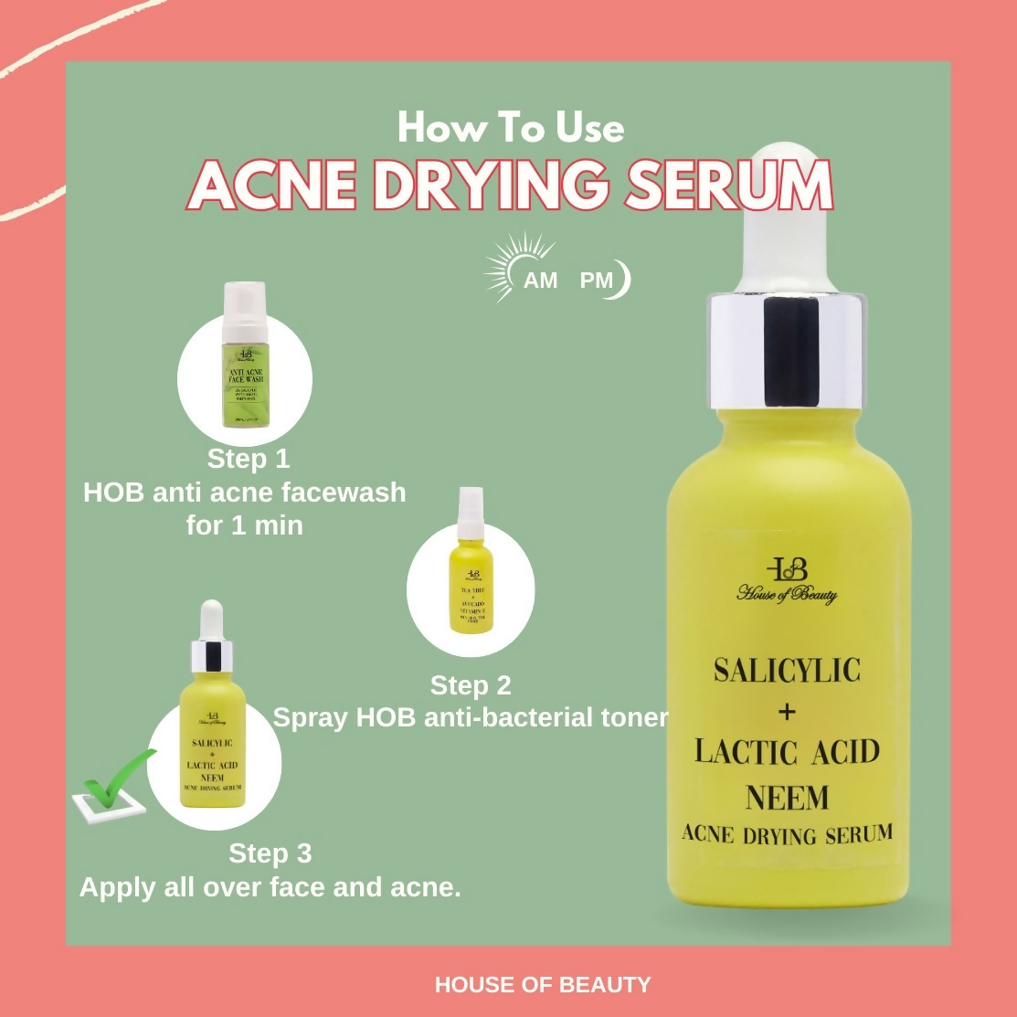 House of Beauty Acne Drying Serum 