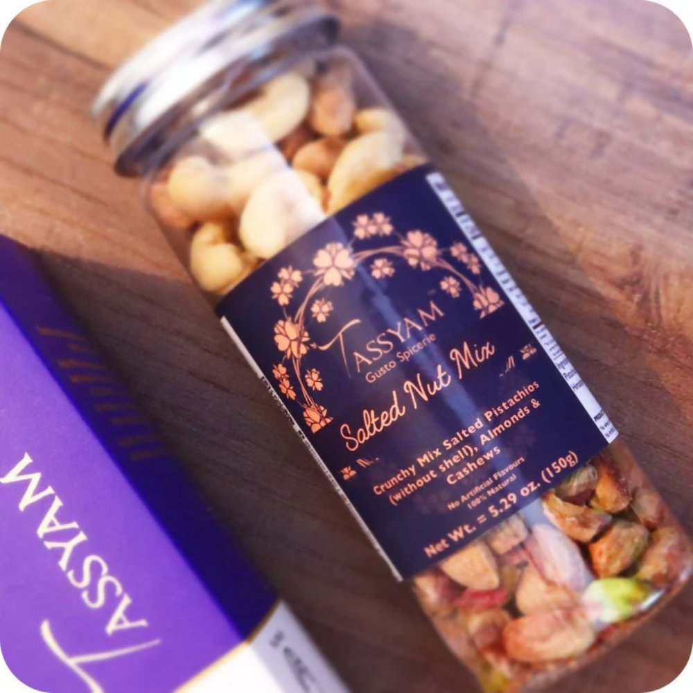 Tassyam Organics Premium Salted Nut Mix