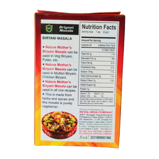 Nature Mother Briyani Masala - Grab2buy