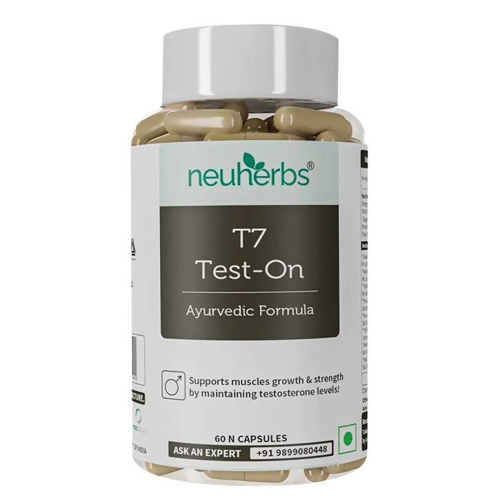 Neuherbs T7 Test-On Ayurvedic Formula Capsules - Grab2buy
