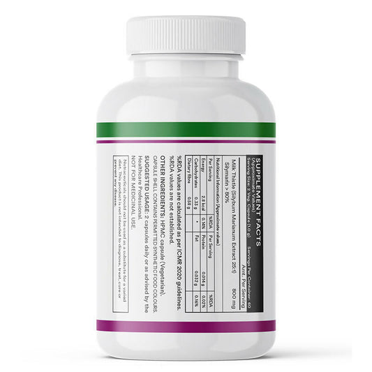 Inlife Milk Thistle Extract 800mg Capsules 